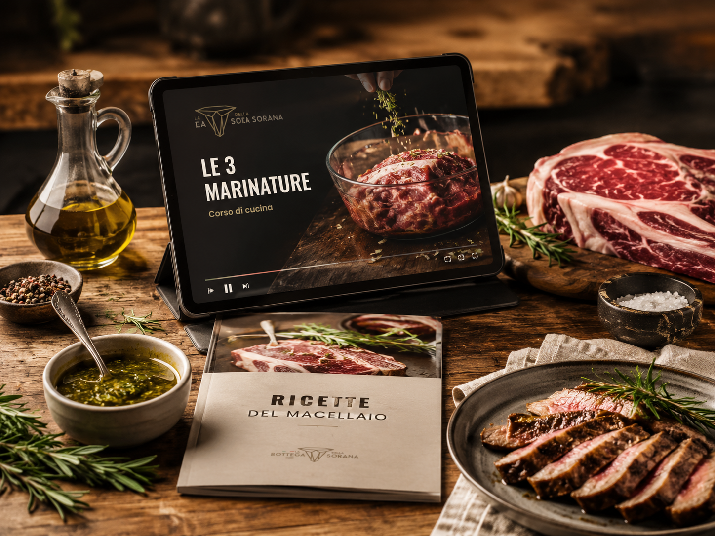 Corso Le 3 Marinature e Ricette del Macellaio